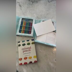 Color pencil Post Card Kit